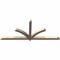 Ekena Millwork Redmond Smooth Timber Gable Bracket, Douglas Fir, 96"W x 40"H x 3 1/2"D x 3 1/2"F, 10/12 Pitch GBW096X40X0404RED00SDF - alternate 3